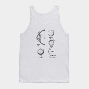 Contact Lens Vintage Patent Hand Drawing Tank Top